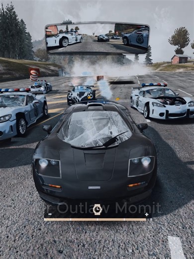 NFS MW | Mclaren F1 VS Federal Police #nfsmw #nfsmostwanted #nfsmwremastered #reels #policechase | Mr Outlaw Momit