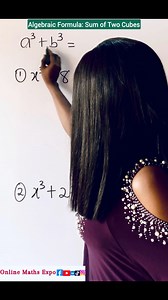 20K views · 556 reactions | How to apply Sum of Two Cubes in Math Problem. #mathreels #viralmath #viralfacebookreels #viralfypシforyou #examprep #foryoupageviralシ゚ | Online Maths Expo | Facebook