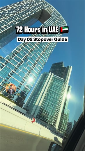 Solo Charmer on Instagram: "📍72 Hours UAE Stopover | Day 02 🌅 Morning Dropped at Dubai Marina Saw Al Ain Marina walk & city views 🚌 Late Morning Travelled via Big Bus to Mall of Emirates Joined a Telugu-guided Dubai day tour from there (DM for guide contacts) 📍 Covered in One Day: – Burj Al Arab – Wild Wadi (outside) – Palm Jumeirah Monorail – Atlantis Hotel & Aquaventure (outside) – Museum of the Future – Dubai Frame – Old Dubai city – Abra ride – Souq shopping – Burj Khalifa (At the Top) –
