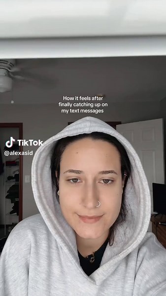 Catching Up on Text Messages: A Relief!