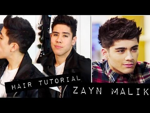 ZAYN MALIK (NEW) HAIRSTYLE TUTORIAL ➮ EASY | JAIRWOO
