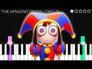 The Amazing Digital Circus Theme | EASY Piano Tutorial