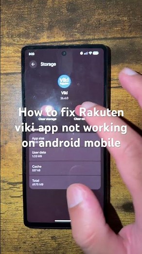 How to fix Rakuten viki app not working on android mobile