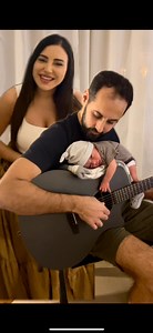 A night with baby Jake 👶🏼🩵 #يارا_قرقماز #yarakorkomaz #babyboy #اول_مره #حمزه_المحمداوي #اولاد #اطفال | Yara Korkomaz - يارا قرقماز