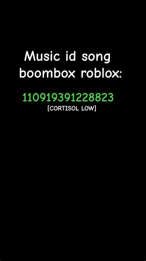 cortisol low music ID