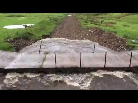 Amazing Flash flood (time lapse)