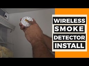Wireless Smoke Detector Install | X-Sense Smoke Detector Review