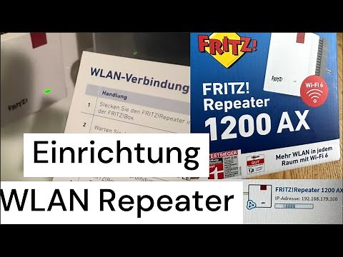 Einrichtung Fritz! WLAN Repeater an Fritz!Box