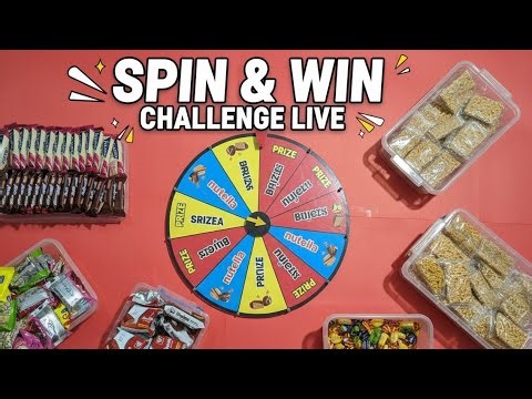 Spin & Win Challenge LIVE 🎡 | Snacks & Chocolate Prizes | Ding Don Family Fun Live Game Show