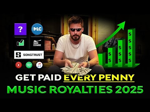 How to Collect ALL Your Music Royalties in 2026 (MLC, SoundExchange, Songtrust + More!)
