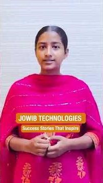 Jowib Technologies | Success Stories | Full Stack Developer Training | Career Builder | SEO