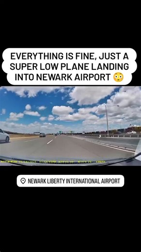 3.7M views · 33K reactions | Everything is fine, Just a super low plane flying into Newark NJ Airport  #NewJersey #Jersey #NJ #JerseyShore | Wake Up NJ | Facebook
