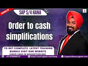 Session-25 Order to cash simplifications