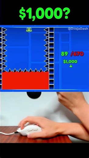 MATADORA Math Equation VS 670 Click Spam in Geometry Dash! #shorts