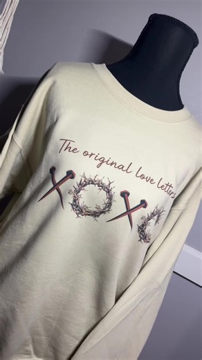 The original love letters ⛪️ #smallbusiness #christian #fyp #apparel | Christian Apparel