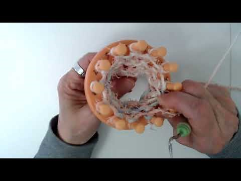 How to make Face Scrubbie on a Loom