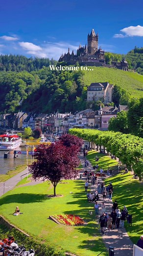 One of the most beautiful fairytale towns in Germany 🇩🇪😍 #fairytale #germany #moselle