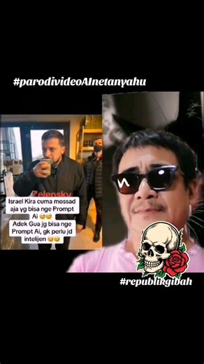 parodi video AI netanyahu
