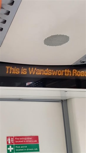 London Overground Windrush Line Class 378 Announcements #train #trainannouncement #class378