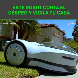 El Novabot es un cortacésped autónomo (y un robot de seguridad) desarrollado por LF Intelligence #robot | Xataka