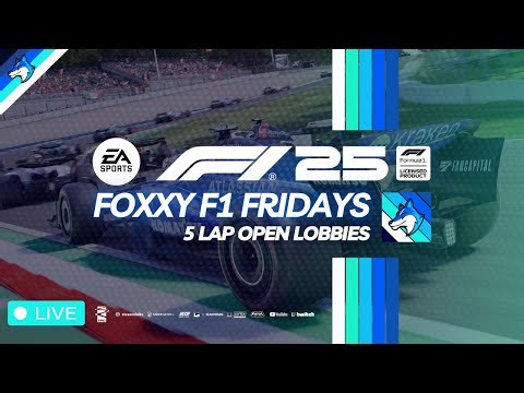 OPEN LOBBIES / FOXXY F1 FRIDAYS / !race !youtube