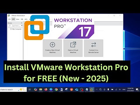 How To Download and Install VMware Workstation Pro for FREE (2025✅)