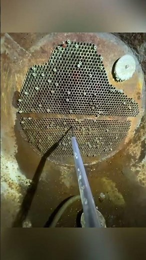 Condenser Tube Cleaning #tube #cleaning #brush #condenser #industrial