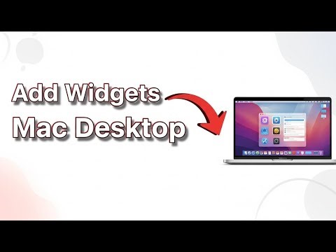 How to Add Widgets to the Mac Desktop