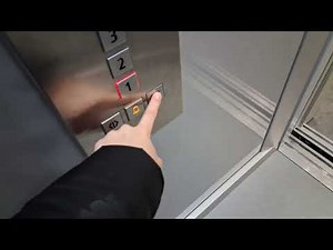 Very Nice 2020 Schindler MRL Traction elevator @ Kaivopuistontie 3, Rauma Finland