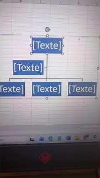 Create an organizational chart in Excel #excel #digitalhacks #exceltips #tip #microsoftexcel #fun...