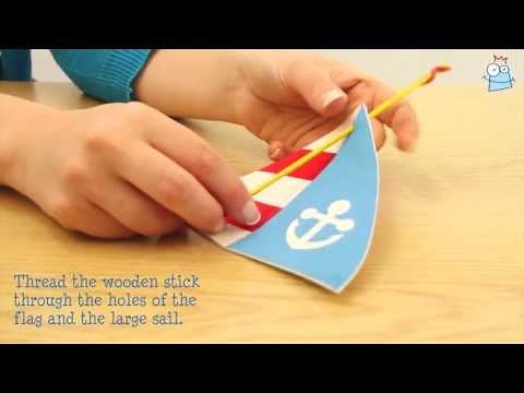 How to make a Foam Sailboat