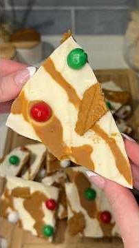 viral biscoff christmas crack recipe 🍯🍫 #biscoff #cookies #shorts #recipe #dessert #easyrecipe