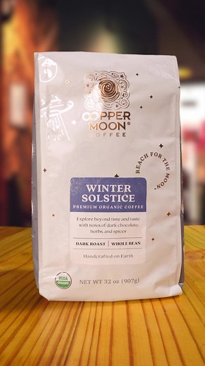 Winter Solstice is back! Enjoy $5 OFF your next smooth, low-acid brew. Use code FB5 at checkout. Every sip of Copper Moon Coffee supports STEM students—coffee that’s truly out of this world. | Copper Moon Coffee