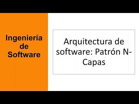 Arquitectura de software - Arquitectura en capas