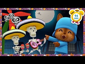 🎶 POCOYO in ENGLISH - Halloween Songs 🦇 [94 min] | Full Episodes | VIDEOS and CARTOONS for KIDS
