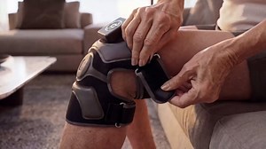 Knee Massager with Heat and Red Light Therapy, Cordless Heated Knee Wrap