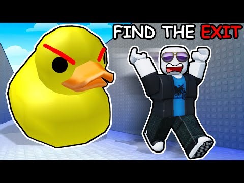 Roblox ESCAPE Running DUCK...