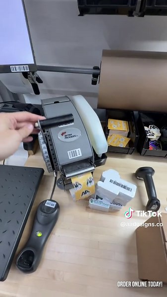 Packing a custom sticker order #fyp | Packing Sticker Orders