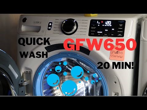 GE Washer GFW650 Review: 20-Min Quick Wash Cycle For Efficient Cleaning | PEDRO DIY