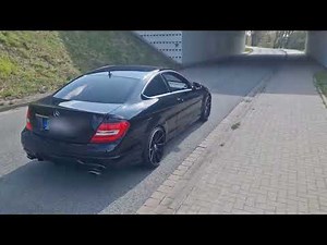 Mercedes C350 Coupe C204 AMG acceleration sound