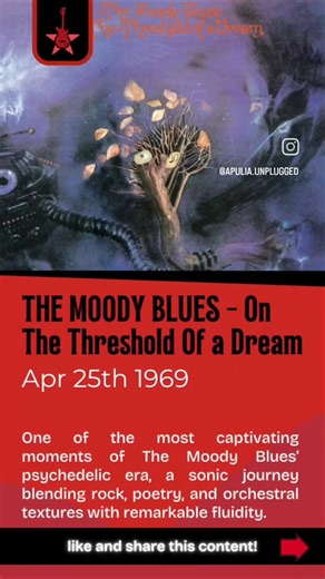 THE MOODY BLUES - On The Threshold Of a Dream (1969) #themoodyblues #rock #onthisday #rockreview