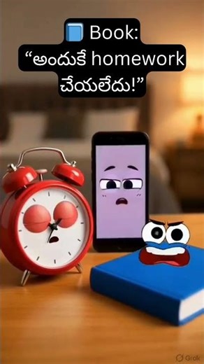 Why Is The Alarm Clock Angry? ⏰😳 | Talking Objects Midnight Secret #shorts