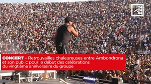 53K views · 6.7K reactions | CONCERT – Retrouvailles chaleureuses entre Ambondrona et son public pour le début des célébrations du vingtième anniversaire du groupe Grosse ambiance, beaucoup de souvenirs mais surtout de l’émotion pour les retrouvailles entre Ambondrona et son public dimanche dernier au Coliséum. Le groupe a proposé un show professionnel mais aussi riche en partage pour débuter la célébration de ses vingt ans d’existence. | 2424.mg | Facebook