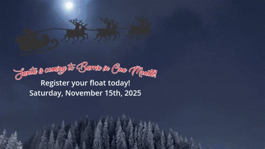 🎅✨ The countdown is on — Santa is coming to Barrie in just one month! Get your float ready and join the magic of the 2025 Barrie Santa Claus Parade on Saturday, November 15th! Spots fill up fast, so don’t miss your chance to be part of this beloved community tradition. 👉 Register your float today: https://bit.ly/4ggiXdn #BarrieSantaClausParade #BarrieChamber #SantaIsComing #BarrieEvents #CommunitySpirit | Barrie Chamber of Commerce