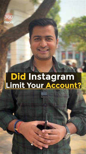 Gadgets 360 on Instagram: "Did Instagram limit your account? #instagram #tipsandtricks #howto #techtips #reach #viral #viralreels #content #techreels #explore . . instagram limit issue, account restricted, instagram shadowban, fix instagram limit, instagram account check, instagram tips, instagram help, restore instagram account, social media tricks, instagram settings, instagram growth, account limit solution, instagram hidden feature, fix instagram restriction, instagram tricks, instagram upda