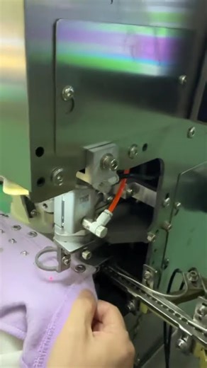 automatic snap button attach machine #machine
