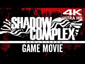 SHADOW COMPLEX REMASTERED All Cutscenes (Full Game Movie) 4K 60FPS Ultra HD