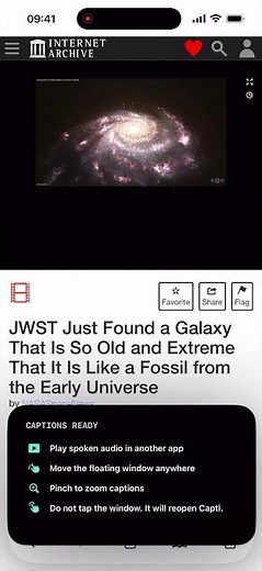 Capti iOS app: Live Transcribe & Translate everything spoken on screen