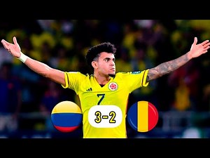 Colombia 3-2 Romania Full Match Extended Highlights 2024