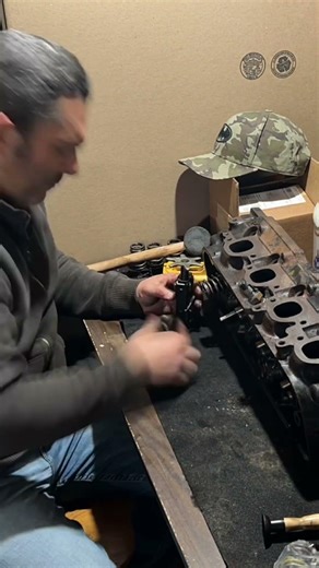 Rebuilding cylinder heads for a 454 big block Chevy